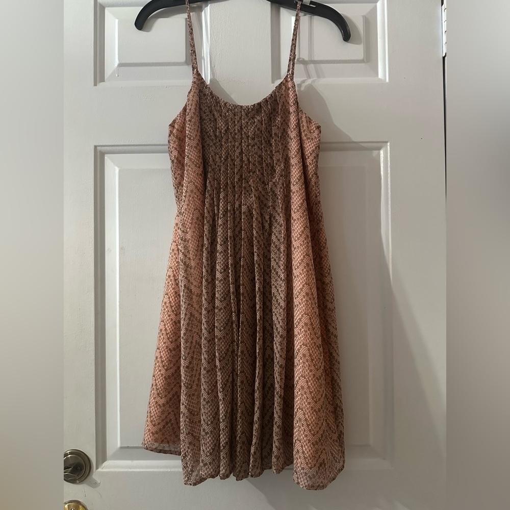 Y2K Victoria's Secret‎ Spaghetti Strap Slip Dress Pink and Grey. Small.